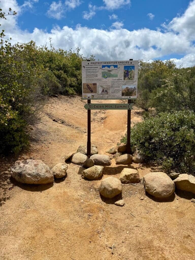 The Plateau on El Cajon Mountain